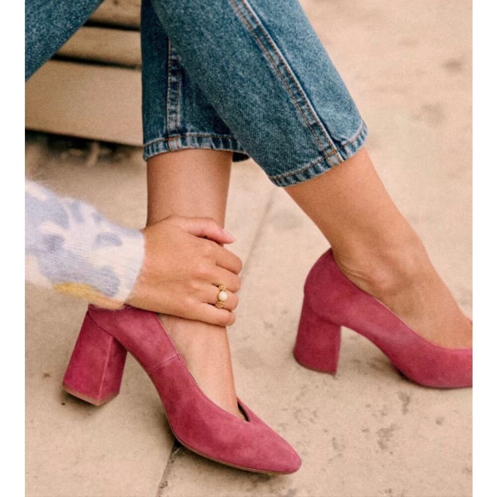 Sezane Alice High Heels 40 Peony - Picture 10 of 10